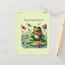Recherche de grenouille mignonne cartes postales Pour tous
