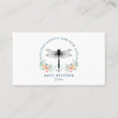 Recherche de de libellule cartes visite Pour tous