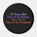 Recherche de précipité magnets Humour