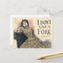 Recherche de fourchettes cartes postales Vintage