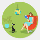 Recherche de lecture autocollants Pour elle