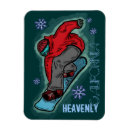 Recherche de snowboard magnete Montagnes