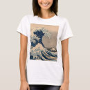 Recherche de vague de hokusai tshirts Mer