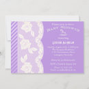 Recherche de lace floral invitations Moderne