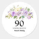 Recherche de fleurs violettes autocollants Rustique