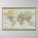 Zoek naar wereldkaarten posters Cartografie