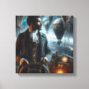Recherche de capitaine impressions sur toile Steampunk