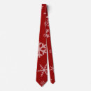 Recherche de flocon de neige cravates Rouge