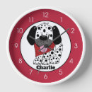 Recherche de chien dalmatien horloges Dalmate