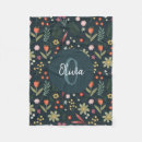 Recherche de monogram couvertures plaids Floral