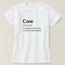 Recherche de vache drôle tshirts Pour elle