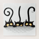 Recherche de chats drôles puzzles Animaux