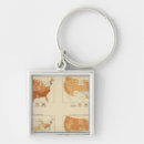 Recherche de six porteclés Couleur