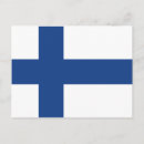 Recherche de drapeau de la finlande cartes postales Scandinave