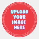 Zoek naar voeg uw eigen afbeelding toe stickers Logo
