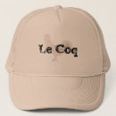 Recherche de jeu mot drôle casquettes Coq