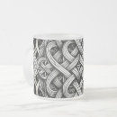 Recherche de détaillé tasses Noir et blanc