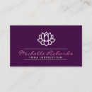 Recherche de fleur de la vie cartes visite Professeur de yoga