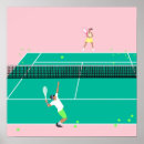 Recherche de joueur de tennis posters Raquette