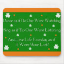 Recherche de shamrock irlandais tapis souris L'irlande