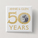 Recherche de anniversaire mariage de 50 ans badges Cinquantième