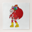 Recherche de père noël puzzles Fête de noël