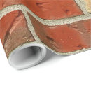 Recherche de briques rouges papier cadeau Ciment