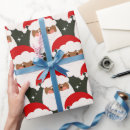 Recherche de peau foncée papier cadeau Afro américain