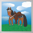 Zoek naar paard cartoon posters Schattig