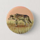 Recherche de loups sauvages badges Animaux