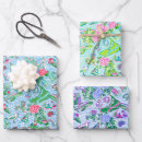 Recherche de palme papier cadeau Bleu