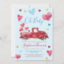 Recherche de valentines invitations Coeur rouge