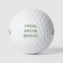Zoek naar grappig golf accessoires Typografie