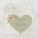 Recherche de sunflower mariage papeterie Aquarelle