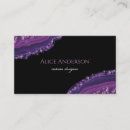 Recherche de violette et noir cartes visite Boss