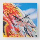 Recherche de graffiti horloges Rouge