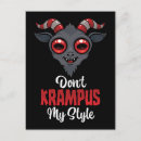 Zoek naar krampus briefkaarten Griezelig