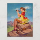 Recherche de pinces cartes postales Fille