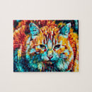Recherche de orange cat puzzles Kitty
