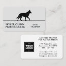 Recherche de silhouette cartes visite Chien