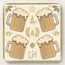 Recherche de houblon dessous de verres Drôle