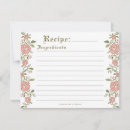 Recherche de vintage recettes cartes Rose