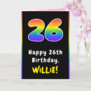 Recherche de 26 anniversaire cartes Vingt six ans