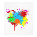 Recherche de peinture éclaboussée posters Frotter
