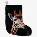 Recherche de girafes chaussette de noël Zoo