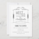 Zoek naar chuppah uitnodigingen Modern