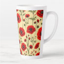 Recherche de coquelicot tasses Rouge