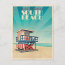 Recherche de south beach cartes postales Côte