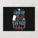 Recherche de tasse de café cartes postales Caféine