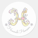 Recherche de nommé autocollants Monogramme